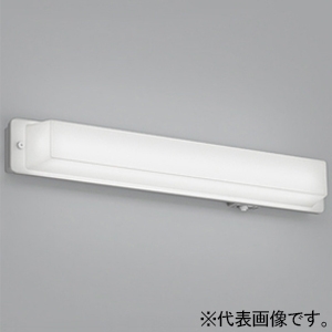 オーデリック LEDポーチライト 防雨型 高演色LED FL20W相当 人感センサーON/OFF型 LED一体型 昼白色 横向き取付専用 OG254507R