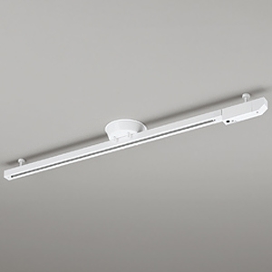 オーデリック ライティングダクトレール 簡易取付型 LED専用 可動タイプ L1000タイプ リモコン付 オフホワイト OA253493