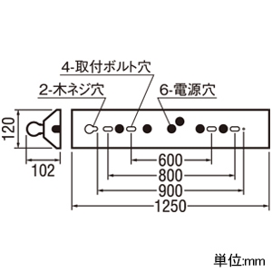 XL551190R1M (オーデリック)｜オーデリック製 LEDユニット型ベース