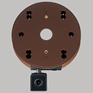 オーデリック 人検知カメラ モード切替型 ベース型 絶縁台型 防雨型 壁面取付専用 鉄錆色 OA253464