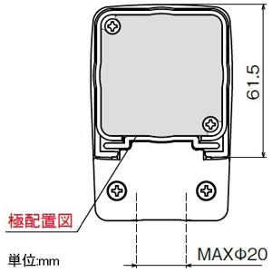 アメリカン電機 エルシェイププラグ プラカバー L型 引掛形 3P 30A 250V 圧着端子式・引締式 エルシェイププラグ プラカバー L型 引掛形 3P 30A 250V 圧着端子式・引締式 3322EL 画像3