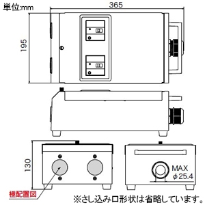 HB4323-L15 (アメリカン電機)｜分岐用コードコネクタボディ・分岐