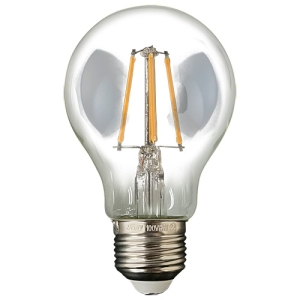 東西電気産業 LEDフィラメント電球 一般電球形 A形 クリア E26口金 2700K 調光対応 白熱電球40W相当 TZA60E26C-4-100/27