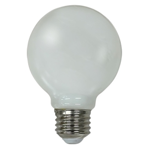東西電気産業 LEDフィラメント電球 ボール形 G形 ホワイト E26口金 2700K 調光対応 白熱電球25W相当 TZG70E26W-2-100/27