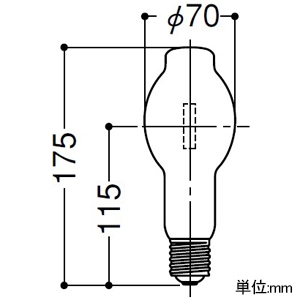 岩崎電気 メタルハライドランプ ≪アイマルチハイエース≫ 100W 低温用器具用 始動器内蔵形 下向き点灯専用 蛍光形 BU形 テフロン膜付 E26口金 メタルハライドランプ ≪アイマルチハイエース≫ 100W 低温用器具用 始動器内蔵形 下向き点灯専用 蛍光形 BU形 テフロン膜付 E26口金 MF100LE/BU 画像2