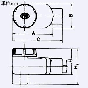 岩崎電気 エルボ LB形 屋内・屋外用 適合電線管16(G1/2) エルボ LB形 屋内・屋外用 適合電線管16(G1/2) EXE16B-G 画像2