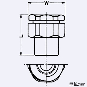 岩崎電気 ユニオン F形 屋内・屋外用 適合電線管16(G1/2) ユニオン F形 屋内・屋外用 適合電線管16(G1/2) EXU16F 画像2