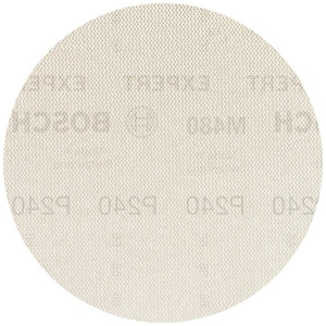 BOSCH ネットサンディングディスク 吸塵用ネット M480 マジック式 外径φ125mm 粒度#240 5枚入 2608900677