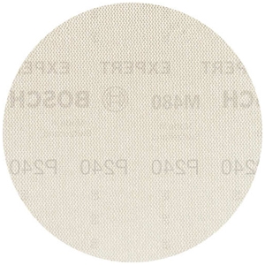 BOSCH ネットサンディングディスク 吸塵用ネット M480 マジック式 外径φ150mm 粒度#240 5枚入 2608900695