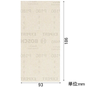 BOSCH ネットサンディングシート 吸塵用ネット M480 マジック式 93×186mm デルタ形 粒度#180 10枚入 ネットサンディングシート 吸塵用ネット M480 マジック式 93×186mm デルタ形 粒度#180 10枚入 2608900747 画像2