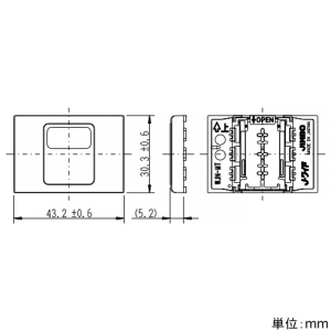 神保電器 操作板 トリプル マーク付 3路・4路用 表示灯なし ダークブラウンメタリック 操作板 トリプル マーク付 3路・4路用 表示灯なし ダークブラウンメタリック WJN-MT-DBM 画像3