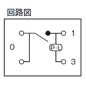 神保電器 チェック用スイッチ 電圧検知形3線式 片切 チェック用スイッチ 電圧検知形3線式 片切 WJ-1C 画像2