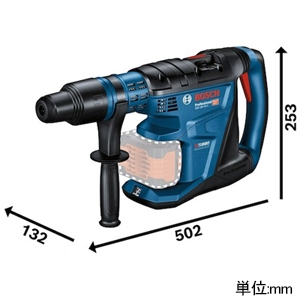 BOSCH コードレスハンマードリル DC18V 8.0Ah 打撃力9.0J 破つり兼用SDS-maxシャンク コードレスハンマードリル DC18V 8.0Ah 打撃力9.0J 破つり兼用SDS-maxシャンク GBH18V-40C 画像2