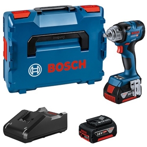 BOSCH コードレスインパクトレンチ DC18V 5.0Ah 最大締付トルク330N・m コードレスインパクトレンチ DC18V 5.0Ah 最大締付トルク330N・m GDS18V-330HC