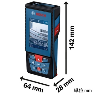 BOSCH レーザー距離計 電池式 2.8インチカラー液晶画面 レーザー距離計 電池式 2.8インチカラー液晶画面 GLM100-25C 画像2