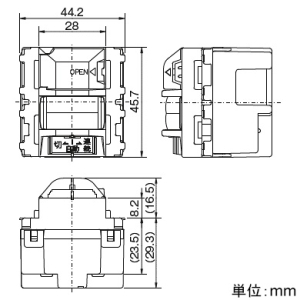 神保電器 【受注生産品】埋込感熱センサスイッチ 壁用 4線式 明るさセンサ付 メタリックグレー 【受注生産品】埋込感熱センサスイッチ 壁用 4線式 明るさセンサ付 メタリックグレー JEC-BN-PAS-1-MGY 画像5