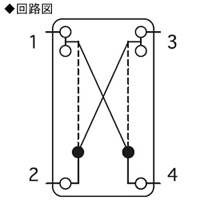 神保電器 埋込クワイトスイッチ 15A 300V 4路 埋込クワイトスイッチ 15A 300V 4路 SF-115-4 画像2