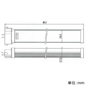 アップルツリー LEDコンパクトランプ FPL18Wサイズ 昼白色 LEDコンパクトランプ FPL18Wサイズ 昼白色 HFPLGY-10Q7Y 画像3