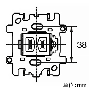 神保電器 コンセントセット ホテル向け 15A 125V ソリッドグレー コンセントセット ホテル向け 15A 125V ソリッドグレー HTL-1501 画像5