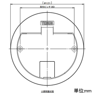 TERADA(寺田電機製作所) プラグ収納コンセント通線プレート ≪テラコン≫ LWY8シリーズ 電線管床工事用 ゴールド プラグ収納コンセント通線プレート ≪テラコン≫ LWY8シリーズ 電線管床工事用 ゴールド LWY800GD 画像2