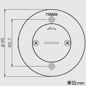 TFB55713R (TERADA(寺田電機製作所))｜電線管床工事用 フロア ...