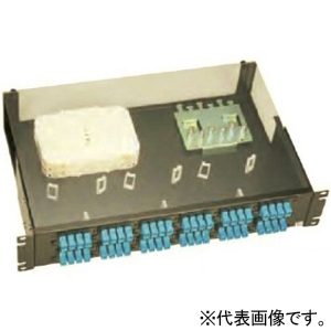 TERADA(寺田電機製作所) 光成端箱 19インチタイプ 固定タイプ 2Uタイプ 単芯用 28芯 SCアダプター FPD20228