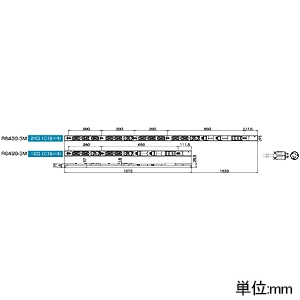 TERADA(寺田電機製作所) 【受注生産品】200Vコンセントバー 系統別電流表示切替タイプ 30A対応 20Aサーキットプロテクタ×2付 C13コンセント形状(ロック機能付)×20口+C19コンセント形状×4口 コード長3m 【受注生産品】200Vコンセントバー 系統別電流表示切替タイプ 30A対応 20Aサーキットプロテクタ×2付 C13コンセント形状(ロック機能付)×20口+C19コンセント形状×4口 コード長3m R6499-3M 画像2