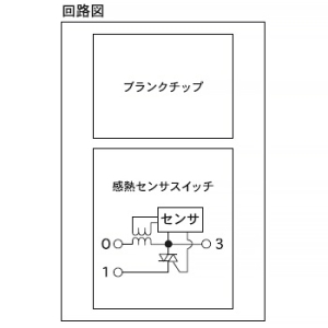 神保電器 ブランクチップ+感熱センサスイッチ 壁用 2線式 明るさセンサ付 ブランクチップ+感熱センサスイッチ 壁用 2線式 明るさセンサ付 WJH03110-PW 画像2