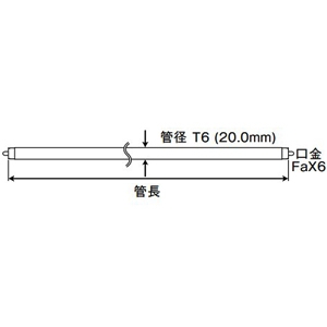 プリンス電機 【受注生産品】【ケース販売特価 25本セット】T6スリム蛍光灯 スリムライン スリムライン形 温白色(肉用) FaX6口金 管長303mm 【ケース販売特価 25本セット】【受注生産品】T6スリム蛍光灯 スリムライン スリムライン形 温白色(肉用) FaX6口金 管長303mm FSL303T6NRB_set 画像2