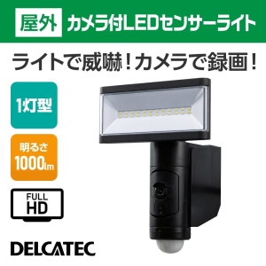DXアンテナ 【メーカー在庫限り】カメラ付LEDセンサーライト カメラ付LEDセンサーライト DSLD10CC1 画像3
