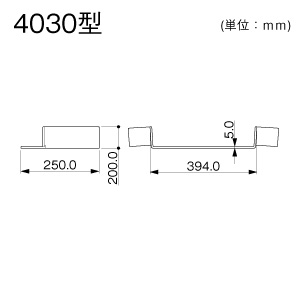 マサル工業 【受注生産品】コネクター 4030型 エルダクト付属品 ホワイト 【受注生産品】コネクター 4030型 エルダクト付属品 ホワイト LDC432 画像2