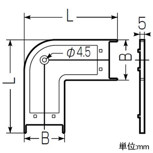 未来工業 曲ガリ用スペーサー RMモール付属品 適合曲ガリRMM-13M 調整厚5mm 曲ガリ用スペーサー RMモール付属品 適合曲ガリRMM-13M 調整厚5mm RMMS-13M 画像2