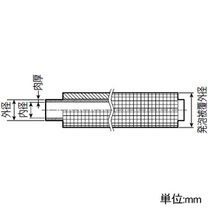 未来工業 【法人限定/代引き不可】被覆架橋ポリエチレン管 《ミラペックス・被覆》 クルクルパック 発泡被覆5mm厚 給水用 サイズ10 長さ60m巻 ブルー 被覆架橋ポリエチレン管 ≪ミラペックス・被覆≫ クルクルパック 発泡被覆5mm厚 給水用 サイズ10 長さ60m巻 ブルー PEXK-10PFB5 画像2