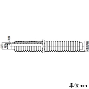 未来工業 【法人限定/代引き不可】架橋ポリエチレン管 《ガードフレキ》 2層構造 給湯用 サイズ10 長さ20m巻 ピンク 架橋ポリエチレン管 ≪ガードフレキ≫ 2層構造 給湯用 サイズ10 長さ20m巻 ピンク GPX2-10-P2 画像2