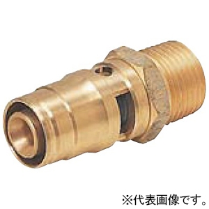 未来工業 水栓アダプター おねじ Sタイプ継手 R1/2ねじ 適合サイズ16 SO-16H-15