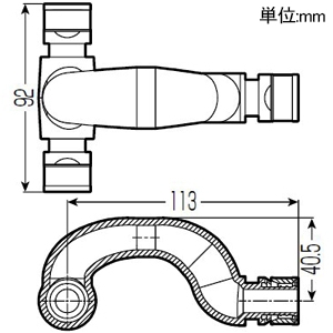 未来工業 チーズジョイント 乗越用 RMモールペア用 適合架橋ポリエチレン管13・16・16 チーズジョイント 乗越用 RMモールペア用 適合架橋ポリエチレン管13・16・16 WTRMX-161316 画像2