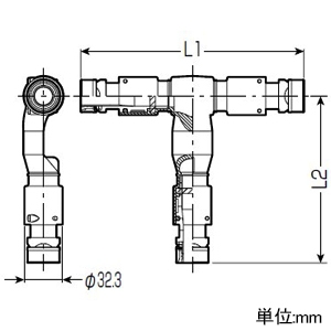 未来工業 チーズジョイント 平乗越A Wタイプ継手 RMモールペア・クアトロ用 適合架橋ポリエチレン管16・16・16 チーズジョイント 平乗越A Wタイプ継手 RMモールペア・クアトロ用 適合架橋ポリエチレン管16・16・16 WTRMXA-16H 画像2