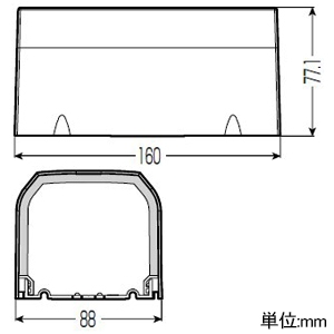 未来工業 ロングソケット RMモールクアトロ用 20M用 断熱材・ベース付 ロングソケット RMモールクアトロ用 20M用 断熱材・ベース付 RMQSL-20M 画像2