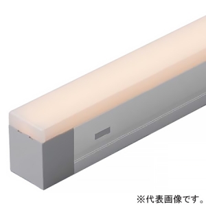 DNライティング 【受注生産品】LEDライン照明器具 《Seamlessline》 光源一体型 長さ494mm 非調光 昼白色 スクエア型カバー SFL494NS