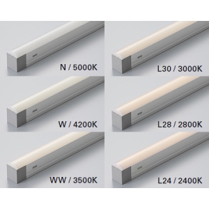 DNライティング 【受注生産品】LEDライン照明器具 《Seamlessline》 光源一体型 低輝度タイプ 長さ307mm 非調光 白色 ドーム型カバー 【受注生産品】LEDライン照明器具 《Seamlessline》 光源一体型 低輝度タイプ 長さ307mm 非調光 白色 ドーム型カバー SFL307WD-P4 画像2