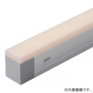 DNライティング 【受注生産品】LEDライン照明器具 《Seamlessline》 光源一体型 低輝度タイプ 長さ307mm 非調光 温白色 スクエア型カバー SFL307WWS-P4