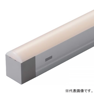 DNライティング 【受注生産品】LEDライン照明器具 《Seamlessline》 光源一体型 低輝度タイプ 長さ307mm 非調光 電球色(2400K) ドーム型カバー SFL307L24D-P4