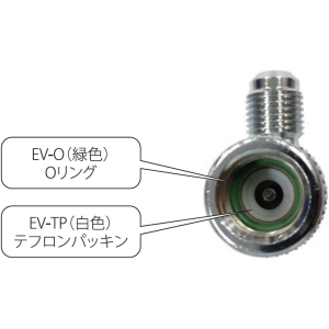 BBKテクノロジーズ 耐圧対応 チャージバルブ/コントロールバルブ ECOバルブ 耐圧対応 チャージバルブ/コントロールバルブ ECOバルブ EV-C 画像3