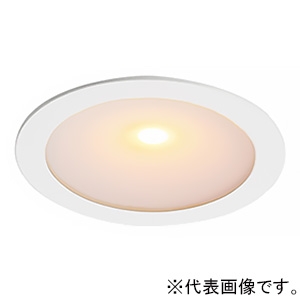 DNライティング 【受注生産品】薄型LEDダウンライト 光源一体型 什器用 埋込穴φ60mm 広角配光 位相調光 白色 ホワイト D-EX122WF