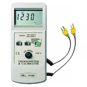 FUSO 簡易K熱電対温度校正器 出力範囲-199〜+1230℃ TC-920