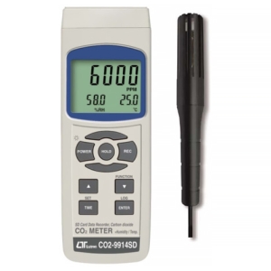 FUSO データロガーCO2測定器 CO2・温度・湿度・露点温度・湿球温度測定 データロガーCO2測定器 CO2・温度・湿度・露点温度・湿球温度測定 CO2-9914SD