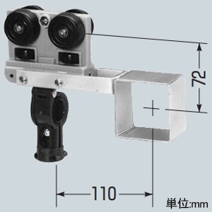 未来工業 【受注生産品】先頭カッシャー 内走行用 550T型 ケーブル径φ10〜20mm 吊り数1 【受注生産品】先頭カッシャー 内走行用 550T型 ケーブル径φ10〜20mm 吊り数1 CKA-551T 画像2