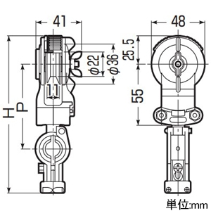 未来工業 ケーブルカッシャー メッセンジャーワイヤー用 O型 ケーブル径φ10〜20mm 吊り数1 ケーブルカッシャー メッセンジャーワイヤー用 O型 ケーブル径φ10〜20mm 吊り数1 CK-01 画像2