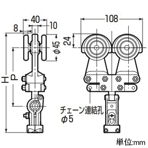 未来工業 ケーブルカッシャー ハンガーレール用 フジ(トラックレール)3号・4号用 50WF34型 ケーブル径φ10〜20mm 吊り数2 ケーブルカッシャー ハンガーレール用 フジ(トラックレール)3号・4号用 50WF34型 ケーブル径φ10〜20mm 吊り数2 CK-52WF34 画像2