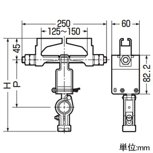 未来工業 【受注生産品】エンドカッシャー I形鋼(125〜150mm)用 200E型 ケーブル径φ10〜20mm 吊り数2 【受注生産品】エンドカッシャー I形鋼(125〜150mm)用 200E型 ケーブル径φ10〜20mm 吊り数2 CK-200E-2 画像3